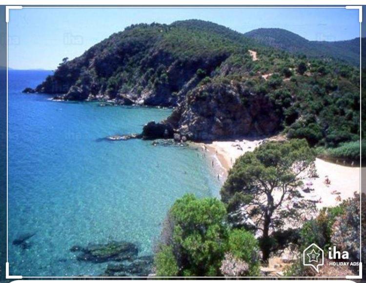 Cavalaire Vue Mer Au Loin Maisonnette Tout Equipee Pour 4 Personnes Avec Piscine Clim Wifi Velos Tv Barbecues 외부 사진